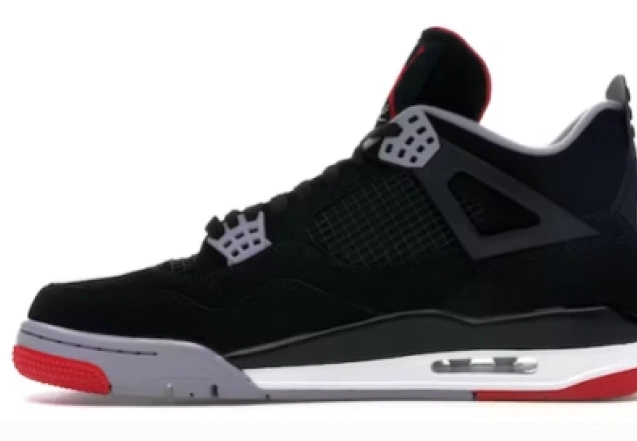 Rep Onekick Bred Retro 408452-060 2019 Air 4 Jordan 0706